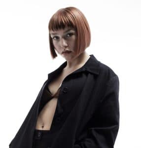 Woman modeling